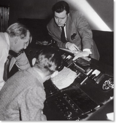 Welles at the dials